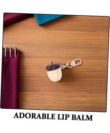  Mikinona Mikinona 2 Pieces Lip Balm for Girls Moisturizing Chestnut Shaped Lip Care Compact Portable for Sensitive Skin School Daily Use - Buy Online on GoSupps.com