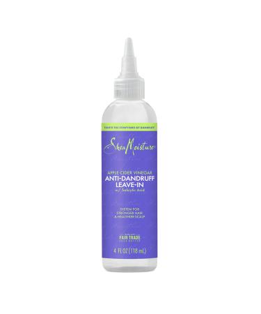 SheaMoisture Hair Care System Anti-Dandruff Leave-In For Stronger Hair & Healthier Scalp Formulated With Apple Cider Vinegar Fair Trade Shea Butter 4oz - Buy Online on GoSupps.com