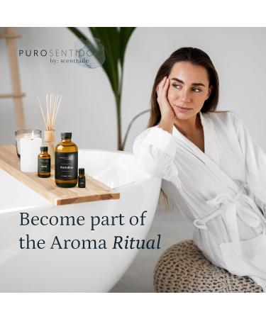 Puro Sentido by: Scentrade White Tea ans Thyme Aroma Oil for Diffusers (120ml / 4 Fl Oz) 0.33 Fl Oz (Pack of 1) - Buy Online on GoSupps.com