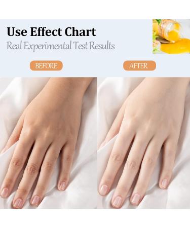 Honey Milk Hand Scrub Mask for Soft Skin, Moisturizing and Reducing Wrinkles - Hand Treatment Mask - Buy Online on GoSupps.com