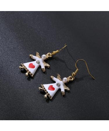 ABOOFAN 15 Pairs Ear Hooks Earrings Christmas Ear Drops Festive Ear Decors Ear Jewelry for Women Girls (Assorted Styles) - Buy Online on GoSupps.com