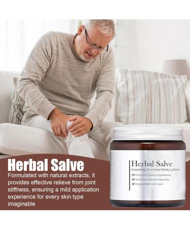 Organic H Erbal Salve Joint Relief Cream Muscle Recovery Balm Fast Absorbing & Nongreasy Formula 114g for Knee Ankle Neck Back Feet Leg Body Skin Use - Buy Online on GoSupps.com