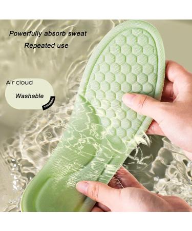 Comfy Walk Insole Shock Absorbing Shoe Inserts for Women - Breathable Sweat Absorbent Thin & Soft - Ideal for All Day Comfort (Size S: Women 7.5-8 - Buy Online on GoSupps.com