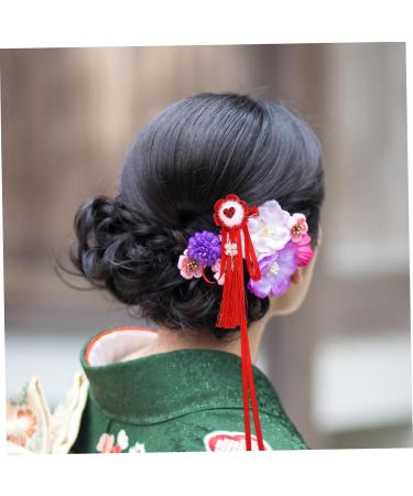 FRCOLOR 2 Pairs of Hair Accessories Hair Clips for Women Vintage Flower Hair Clips Hair Clips Chinese Style Hair Clips with Tassels Hair Clips with Chinese Tassels Tassel Hair Clip - Buy Online on GoSupps.com