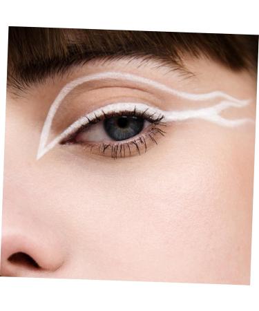 CANIGHT 5pcs White Lying Silkworm Pen Women Cosmetics Matte Eye Shadow Pencil Eyeshadow Stick Makeup Pen Abs - Buy Online on GoSupps.com