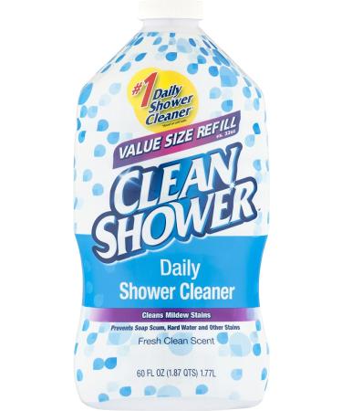 Scrub Free Daily Shower Cleaner Refill - 60 fl oz - Keep Your Shower Clean with Ease - Buy Online on GoSupps.com