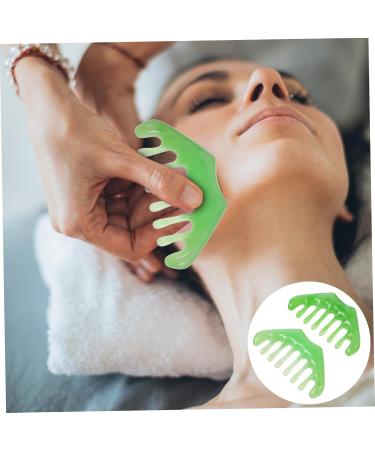 FRCOLOR 6-Pack Massage Combs for Women | Multifunctional Hairbrush & Meridian Therapy Tool - Buy Online on GoSupps.com