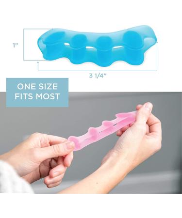 Mind Bodhi Ultimate Toe Separator Bundle - Full-Foot & Single-Loop 4-Pack (Blue) - Buy Online on GoSupps.com
