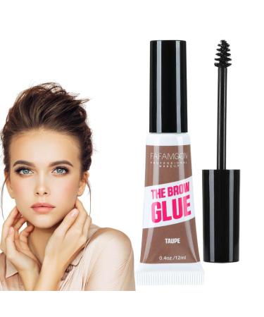 LINGJIONG Tinted eyebrow mascara - 12 ml - Eyebrow gel - For women - Long-lasting makeup - Waterproof - Volume Lingjiong