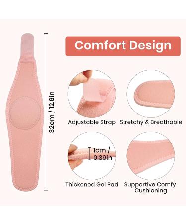 MORYUC Arch Support Brace - Plantar Fasciitis Relief for Men and Women - Adjustable Arch Support for Flat Feet - Orthotic Pads Included - (1 Pair, Pink) - Buy Online on GoSupps.com