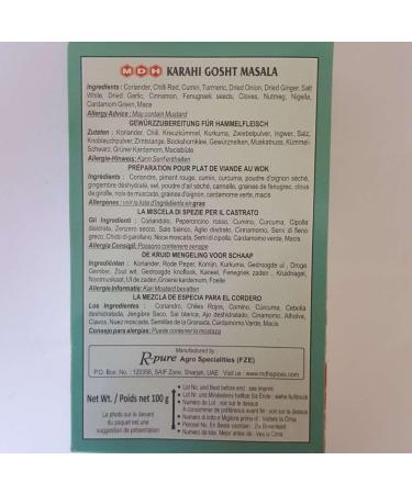 MDH Karahi Gosht Masala 100g - Buy Online on GoSupps.com