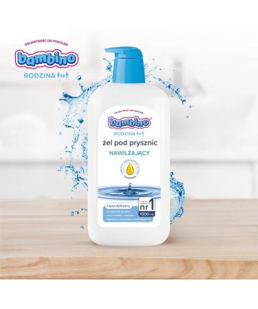 Beiersdorf AG Bambino Family Moisturizing Shower Gel 1000 ml - Buy Online on GoSupps.com
