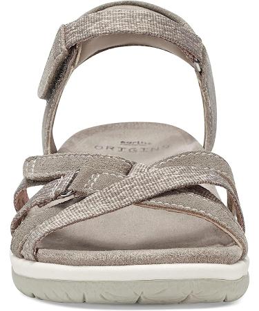 Earth Origins Women's Sofia Sandals - Granite, Size 9 | Comfortable Casual Walking Shoes - Buy Online on GoSupps.com