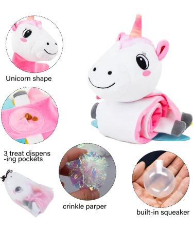 Intelligent Sniffing Toys for Dogs | Stress-Relief & Food Training | Unicorn Rosa Roll for Puppies & Medium Dogs - Buy Online on GoSupps.com