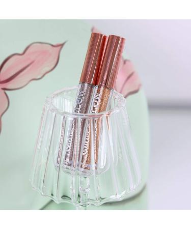 kishi Liquid Eyeshadow Waterproof Shiny Shimmer Eyeliner Long Lasting Metals Foil Diamond Creamy Sparkling Eye Shadow Set for Makeup 10 Colors Expert - Buy Online on GoSupps.com