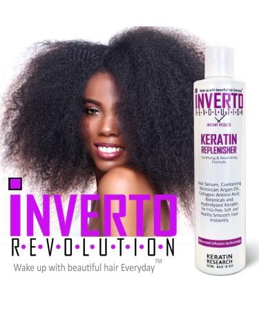 Inverto Instant Weekly Keratin Treatment - Argan Oil & Amino Acids for Smooth Frizz-Free Shiny Hair | Nourishing Complex with Thermal Protection - Shop Internationally - Buy Online on GoSupps.com