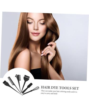 DOITOOL 1 Set Diy Hair Coloring Oil Hair Dyeing Kits Dye Brushes Coloring Tool Kit Hair Dye Brush Clip Clipper Guard Holder Color Mixing Bowl Dye Color Mirror Plastic Household - Buy Online on GoSupps.com