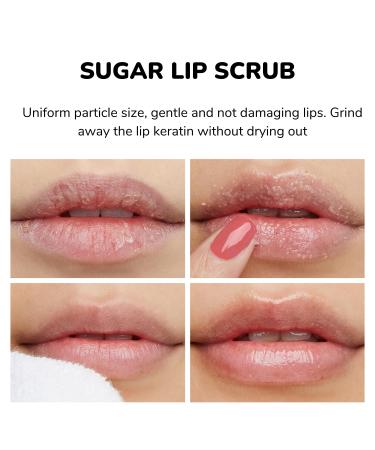 Lip Mask & Scrub Set(Peach + Honey + Collagen), Overnight Moisturizer for Cracked & Dry Lips Care, Hydrating Plumper Kit, Sugar Exfoliator Gift for Women Peach Oolong - Buy Online on GoSupps.com