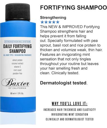 Baxters of California Travel Kit Men's Shower Set Travel Shampoo | Travel Conditioner | Travel Deodorant | Travel Exfoliating Cleansing Bar Refreshing and - Buy Online on GoSupps.com