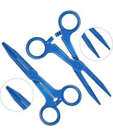 Sterile 40 Blue Umbilical Cord Clamps for Veterinary Home Birth Kit - Midwife Emergency Birth Supply with Ear Syringe, Snot Sucker, and Nasal Bulb Syringe - Buy Online on GoSupps.com