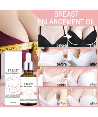 Natural Breast Enlargement Oil - 20ml Firming & Lifting Essential Oil for Women | Boost Plumpness & Confidence - Buy Online on GoSupps.com