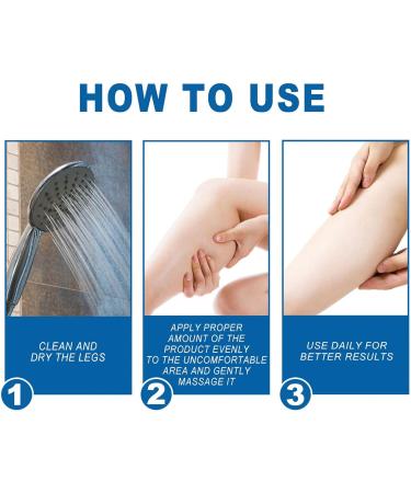 Varicose Vein Treatment Spray & Serum - 2 x 20ml for Spider Veins Relief | Effective Vein Care Cream - Buy Online on GoSupps.com
