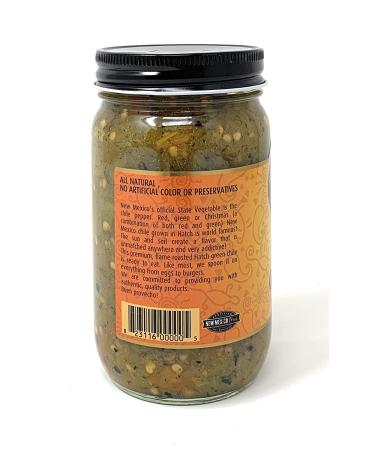 Santa Fe Seasons Flame Roasted Hatch Green Chile Medium - 16 oz - Buy Online on GoSupps.com