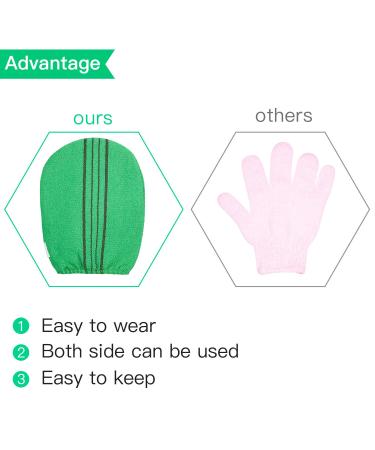 6-Piece Korean Exfoliating Cloth Towels Set for Gentle Dead Skin Removal - Buy Online on GoSupps.com