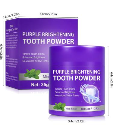 Toothpaste Powder | Polishing Powder 35g | Gentle Freshener for Daily Brushing at Home Women Adults - Buy Online on GoSupps.com