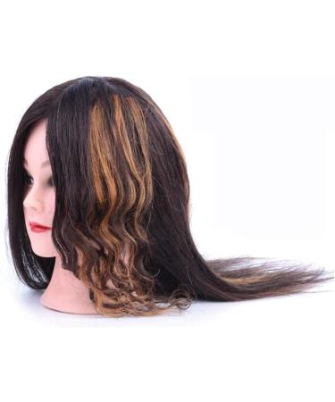 16 Inch Tailor Puppet Female Mannequin Head - Hairdresser Training Stand | Cosmetology Bust in Color1 - Buy Online on GoSupps.com