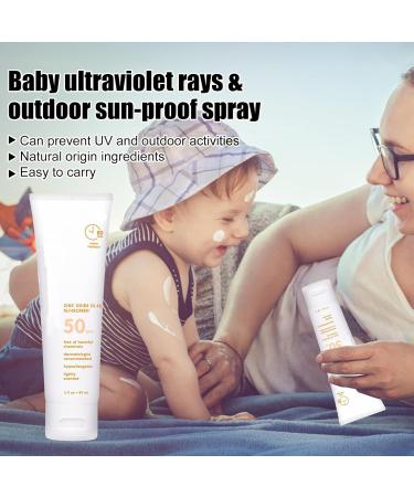 Sunscreen Cream for SPF 50 Sunscreen SPF 50+ Sunscreen Lotion - UV Protective Cream Resistant to 50ml Non-Greasy Moisturizing Sunscreen for Face and Body for Women - Buy Online on GoSupps.com