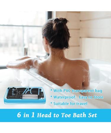 TimeTinkle Exfoliating Mitt & Set: Shower Gloves, Face Scrubber, Scalp Massager, Foot File - Dead Skin Remover - Buy Online on GoSupps.com