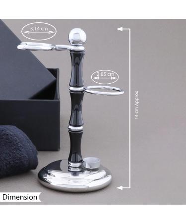 Haryali London 5-Part Razor Set | Men's Shaving Set with Synthetic Brush Bowl & Stand | Perfect Gift for Men - Buy Online on GoSupps.com