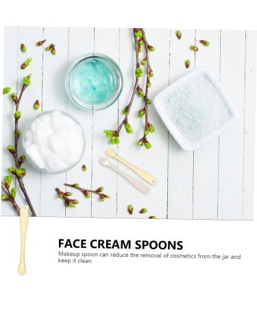 FRCOLOR 18 Pcs Electroplating Cream Spoons - Mini Makeup Spatulas for Facial Cream & Masks - Zinc Alloy Galvanic Spatulas - Gold Finish - Buy Online on GoSupps.com