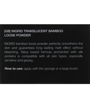 Bamboo Loose Powder - Natural Eco-Friendly Makeup for a Flawless Finish | International Shipping Available - Buy Online on GoSupps.com