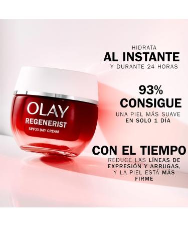  Olay Olay Regenerist Day Face Cream SPF30 50ml and Refill 50ml Anti-wrinkle and firming moisturizer - Buy Online on GoSupps.com