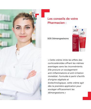  The Skin Pharmacist SOS Itching - Soothing Itching Care - Quick and Effective Relief - Face & Body - 50ml - Buy Online on GoSupps.com