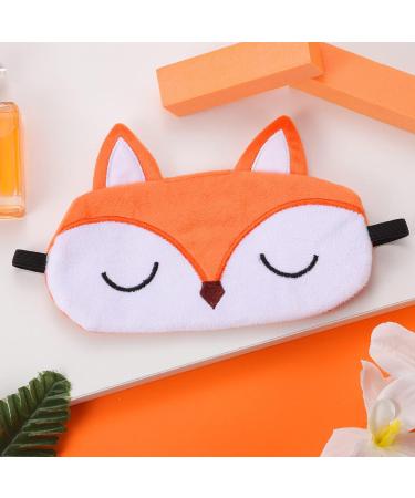 Ultraich Sleep Mask for Kids - 3D Sweet Animal Design (Fox Orange) - Perfect Sleep Glasses for Boys & Girls - Buy Online on GoSupps.com