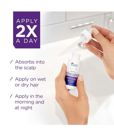 Head & Shoulders Scalp X 2% Minoxidil for Women - Hair Regrowth Treatment Thinning Hair & Hair Loss Solution 3 Month Supply (3 x 2 Fl Oz - Buy Online on GoSupps.com