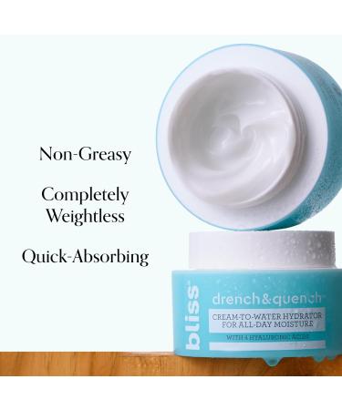 Bliss Block Star SPF 30 Daily Tinted Sunscreen & Makeup Primer + Drench & Quench Hyaluronic Acid Moisturizer for Face - Buy Online on GoSupps.com