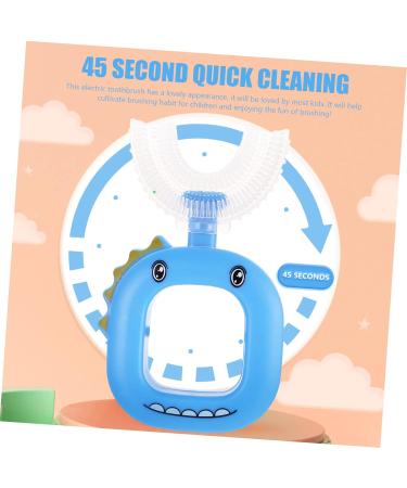 Minkissy 8-Piece Children's Toothbrush Set | 360 U-Shaped Tooth Cleaning Tool | Manual Accessories for Kids - Buy Online on GoSupps.com