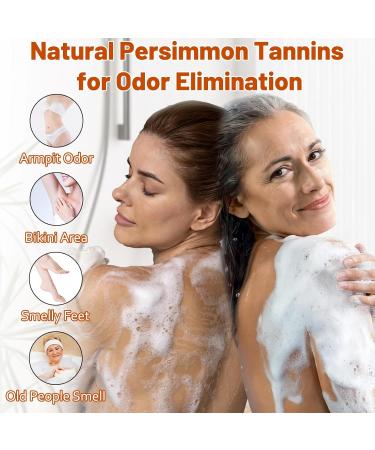 MR.A Persimmon Body Wash for Strong Body Odor Persimmon Liquid Soap for Old People Smell Nonenal Eliminator Purifying & Deodorizing Wash 10FL OZ - Buy Online on GoSupps.com