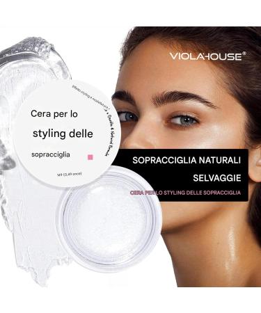  Duroecsain Clear eyebrow gel clear eyebrow gel waterproof eyebrow layering gel | Use daily as a makeup cosmetic for - Buy Online on GoSupps.com