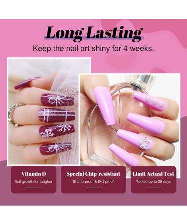 Lavender Violets 36 Colors Dip Powder Nail Kit for Salon-Quality Nail Art | Quick Drying Dipping Powder Set for Home Use - M951 Summertime - Buy Online on GoSupps.com