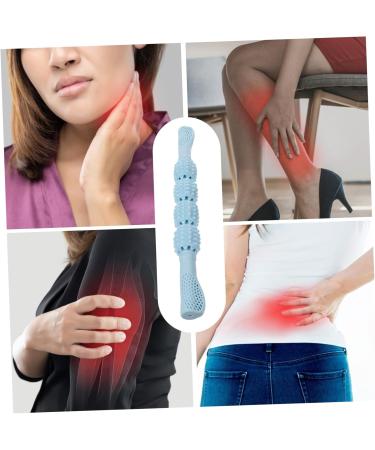 Lurrose Massage Tab - Manual Leg Massage Roller Stick | Fascia Massage Device for Deep Tissue Relief | Handheld Fitness Tool 40.5x5cm - Shop Internationally! - Buy Online on GoSupps.com