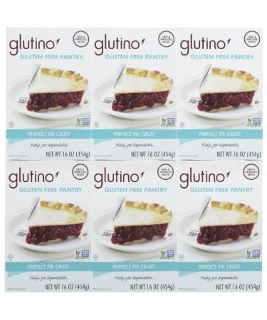 Glutino Gluten Free Pantry Perfect Pie Crust Mix, 16-Ounce Boxes (Pack of 6) 1 Pound (Pack of 6)