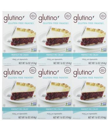 Glutino Gluten Free Pantry Perfect Pie Crust Mix, 16-Ounce Boxes (Pack of 6) 1 Pound (Pack of 6)
