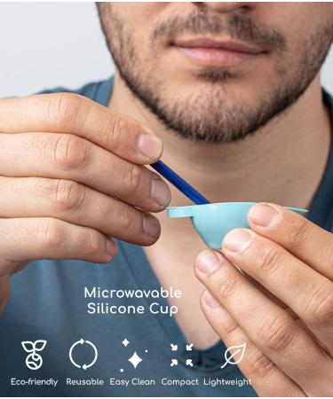 Medi Grade Nose Waxing Kit 50g - Eco-friendly Nose Hair Remover for Men and Women - Includes Reusable Wax Sticks and Microwavable Cup - Unsightly Nasal Hair Removal Solution - Buy Online on GoSupps.com