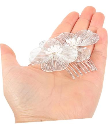 Ipetboom Gold Hair Accessories Bride Headpiece Bridal Flower Hair Comb Headpiece for Bride Wedding Hair Accessories for Brides Hair Accessories for Women Tiara Hair up Miss Alloy Vintage - Buy Online on GoSupps.com