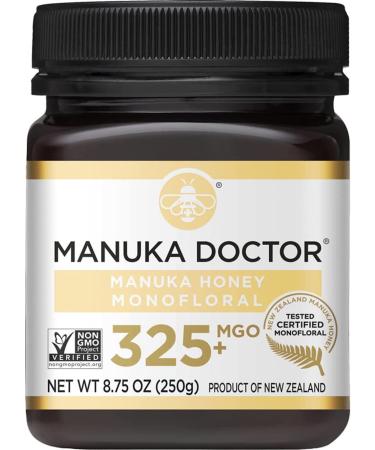 Manuka Doctor Manuka Honey Monofloral MGO 325+ 8.75 oz (250 g)
